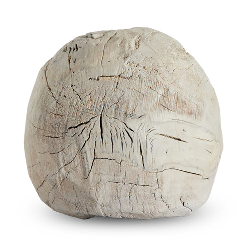 Four Hands Burl Wood Ball Tabletop Accent