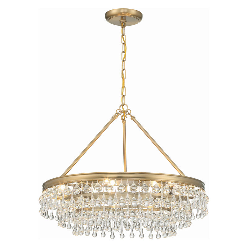 Crystorama Calypso 237 6-Light Chandelier