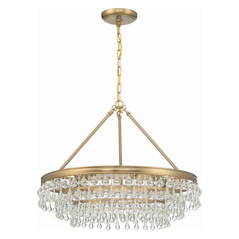 Crystorama Calypso 237 6-Light Chandelier