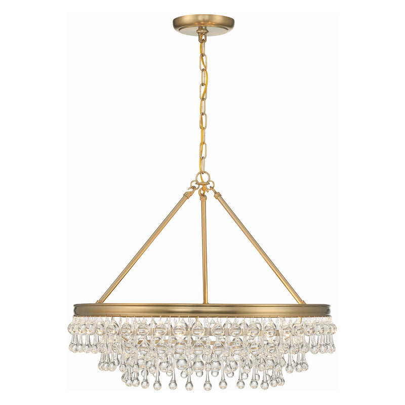 Crystorama Calypso 237 6-Light Chandelier