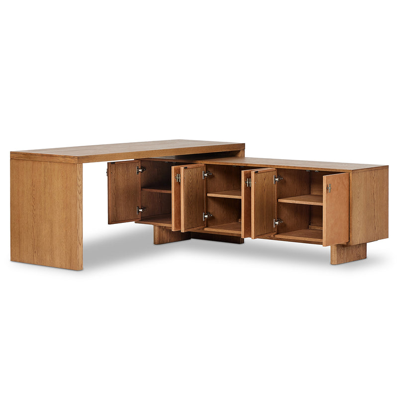 Four Hands Posada L-Shaped Desk