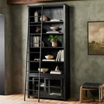 Four Hands Admont Bookcase And Ladder