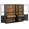 Four Hands Millie Panel and Glass Door Cabinet