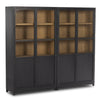 Four Hands Millie Panel and Glass Door Cabinet