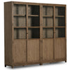 Four Hands Millie Panel and Glass Door Cabinet