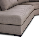 Four Hands Albany 3-Piece Bumper Chaise Sectional Sofa