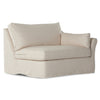 Four Hands Delray Slipcover Right Arm Chair