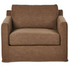 Four Hands Hampton Slipcover Swivel Chair