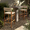 Four Hands Lomas Outdoor Bar Stool Set of 2