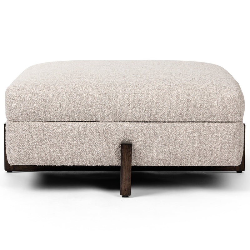 Four Hands Esben Square Storage Ottoman