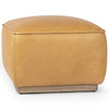 Four Hands Sinclair Leather Ottoman