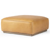 Four Hands Sinclair Leather Ottoman