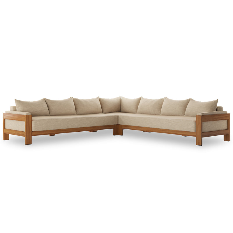 Four Hands Chapman Outdoor 3 Piece Sectional Sofa