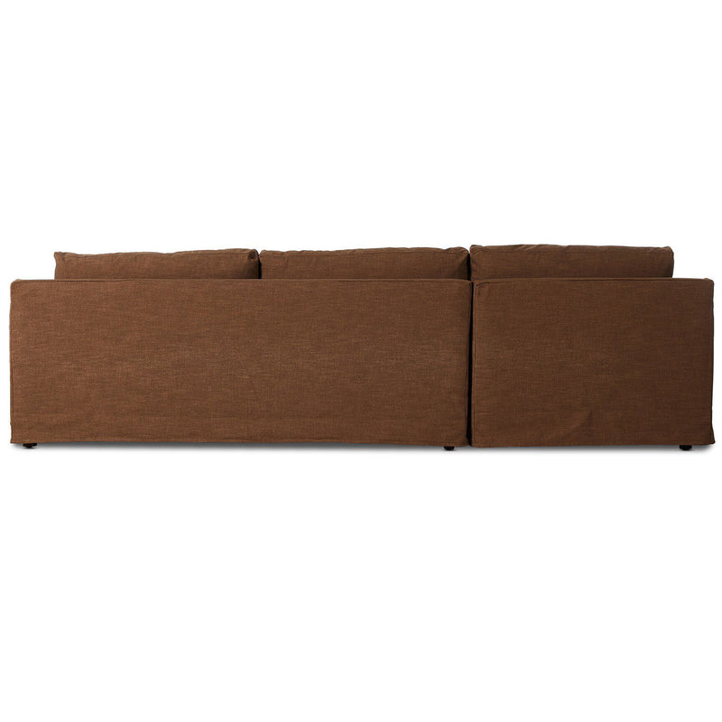 Four Hands Hampton 2 Piece Slipcover Sectional Sofa