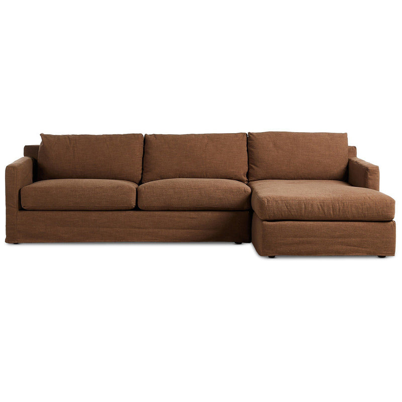 Four Hands Hampton 2 Piece Slipcover Sectional Sofa