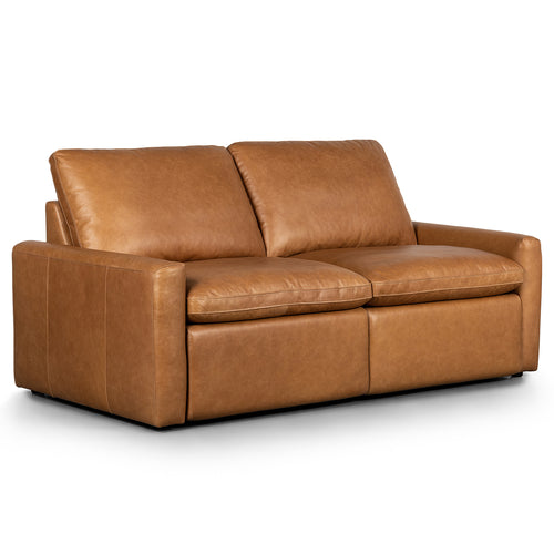 Four Hands Tillery Leather Power Recliner 2 Piece Sectional Sofa