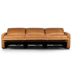 Four Hands Tillery Leather Power Recliner 3 Piece Sectional Sofa