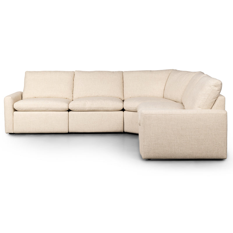 Four Hands Tillery Power Recliner 5 Piece Sectional Sofa