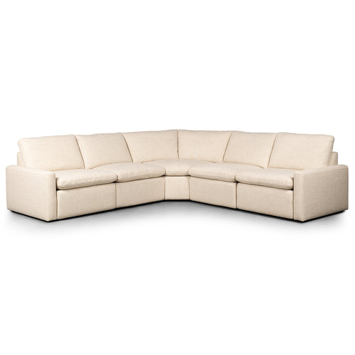 Four Hands Tillery Power Recliner 5 Piece Sectional Sofa