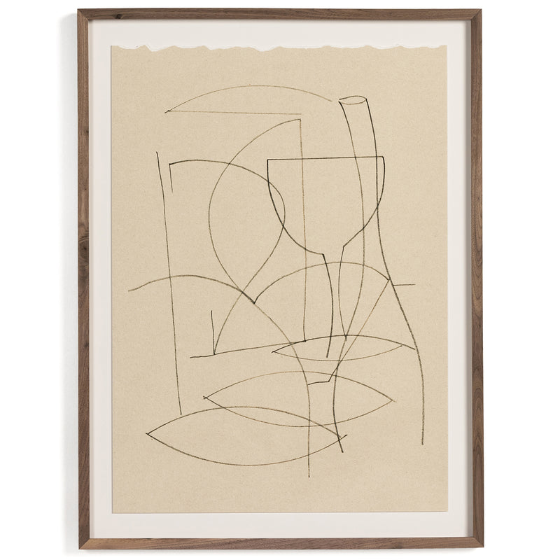 Four Hands Facile Framed Artwork