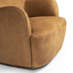 Four Hands Julius Leather Swivel Chair