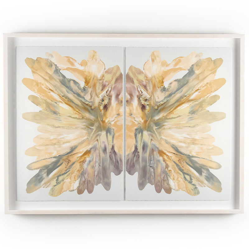 Four Hands Rorschach Sand Framed Artwork