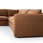 Four Hands Ingel 4-Piece Sectional Sofa with Ottoman