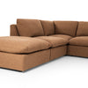 Four Hands Ingel 4-Piece Sectional Sofa with Ottoman