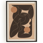 Four Hands Rhythmic I Framed Artwork