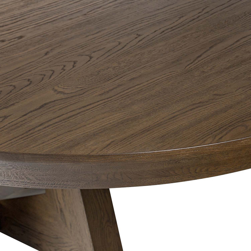 Four Hands Zelda Round Extension Dining Table