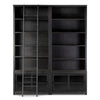 Four Hands Admont Double Bookcase And Ladder