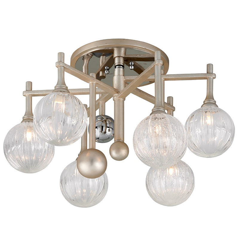 Corbett Lighting Majorette Semi Flush Mount - Final Sale