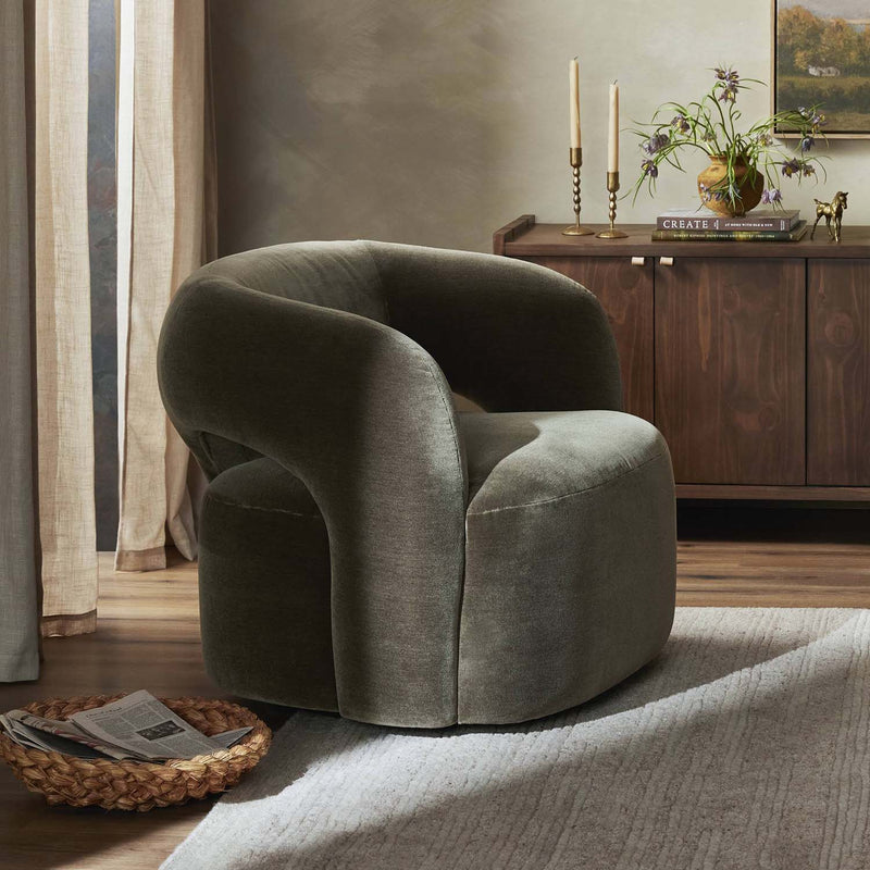 Four Hands Mazie Swivel Chair