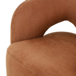 Four Hands Mazie Leather Swivel Chair