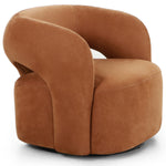 Four Hands Mazie Leather Swivel Chair