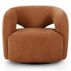 Four Hands Mazie Leather Swivel Chair