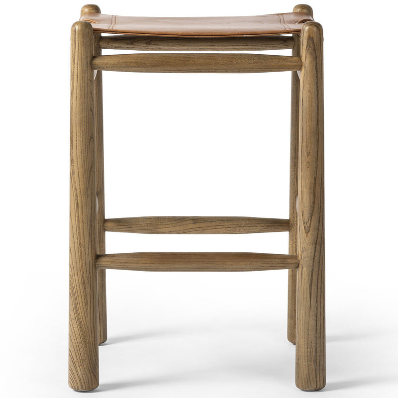 Four Hands Nino Backless Bar Stool Set of 2