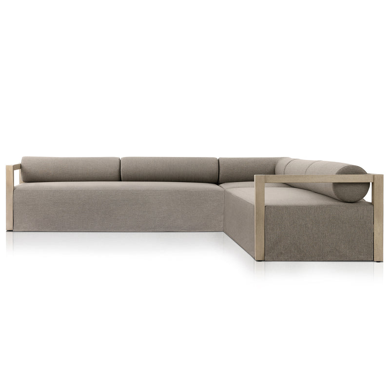 Four Hands Laskin Outdoor 3 Piece Sectional Sofa