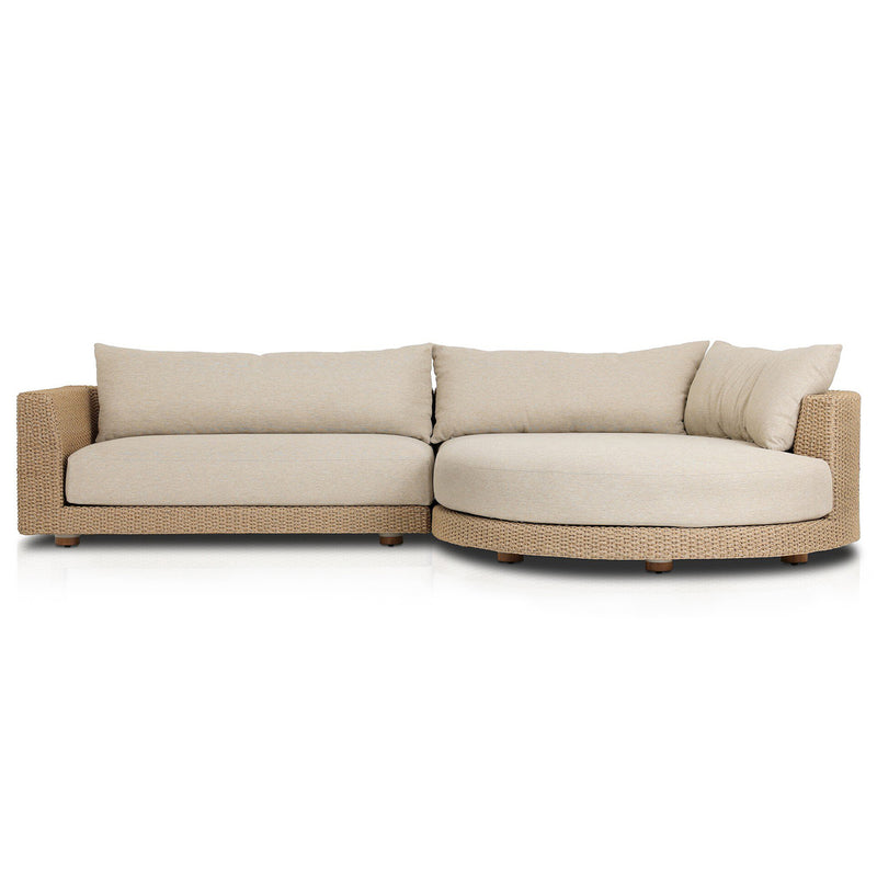 Four Hands Sylvan Outdoor Sectional with Chaise