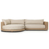 Four Hands Sylvan Outdoor Sectional with Chaise