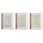 Four Hands Galactic II Tryptic Framed Artwork Set of 3