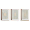 Four Hands Galactic III Tryptic Framed Artwork Set