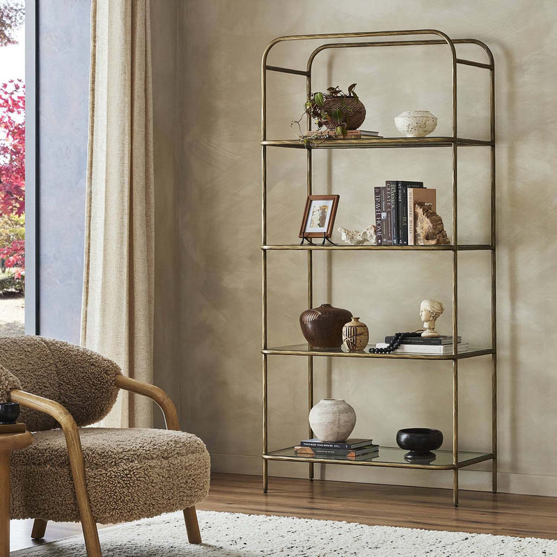 Four Hands Swinton Small Bookcase