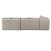 Four Hands Andre Slipcover L-Shape Dining Banquette