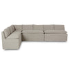 Four Hands Andre Slipcover L-Shape Dining Banquette