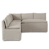 Four Hands Andre Slipcover L-Shape Dining Banquette