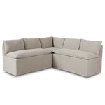 Four Hands Andre Slipcover L-Shape Dining Banquette