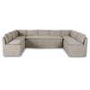 Four Hands Andre Slipcover U-Shape Dining Banquette