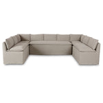 Four Hands Andre Slipcover U-Shape Dining Banquette