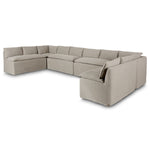 Four Hands Andre Slipcover U-Shape Dining Banquette